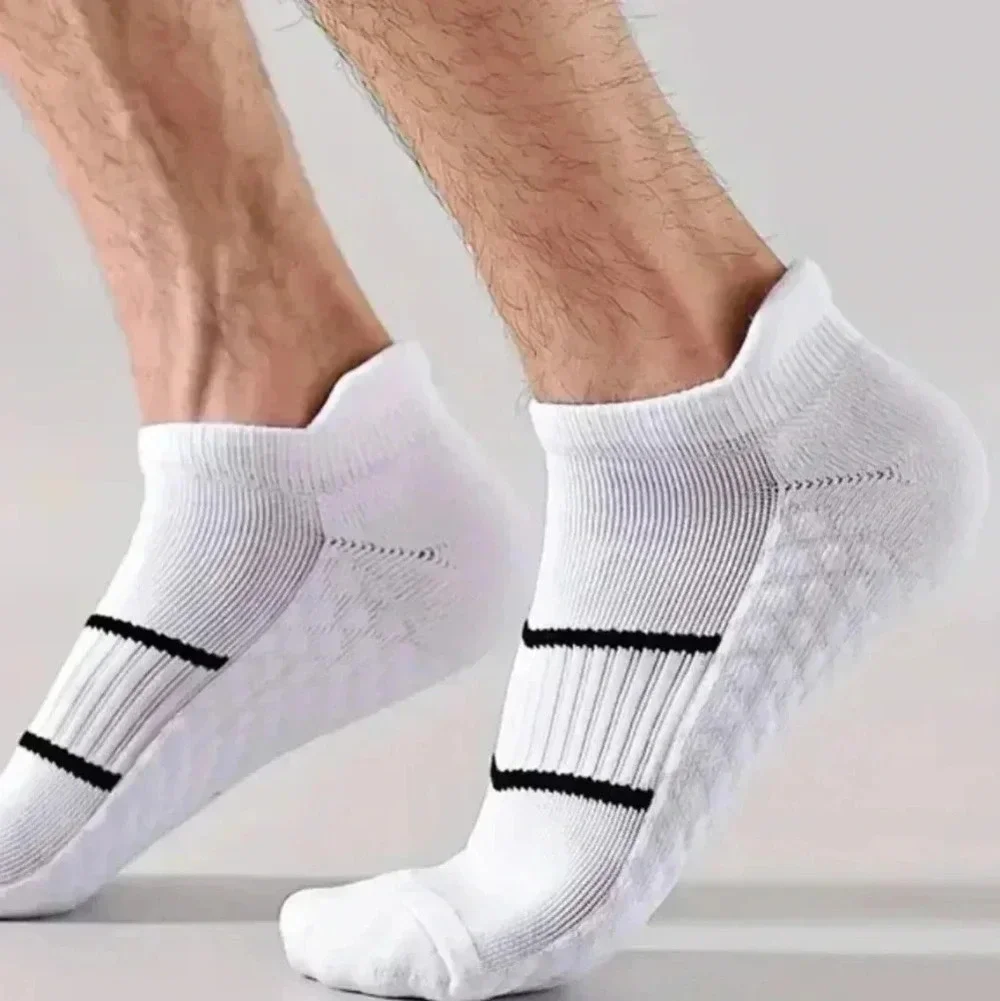 Socks Men Athletic 5 Pairs Cotton Low Cut Socks 8/11 New